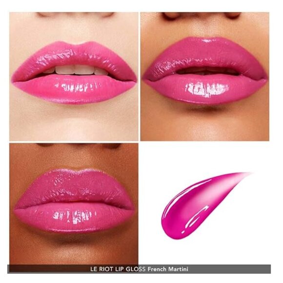 HAUS LABS by Lady‎ Gaga LE RIOT LIP GLOSS Ultra Shine FRENCH MARTINI - MSRP $35 - Picture 2 of 7